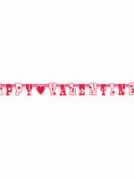 Happy Valentine Jointed Banner