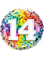 14 RAINBOW CONFETTI