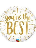 YOU’RE THE BEST GOLD 18" BALLOON