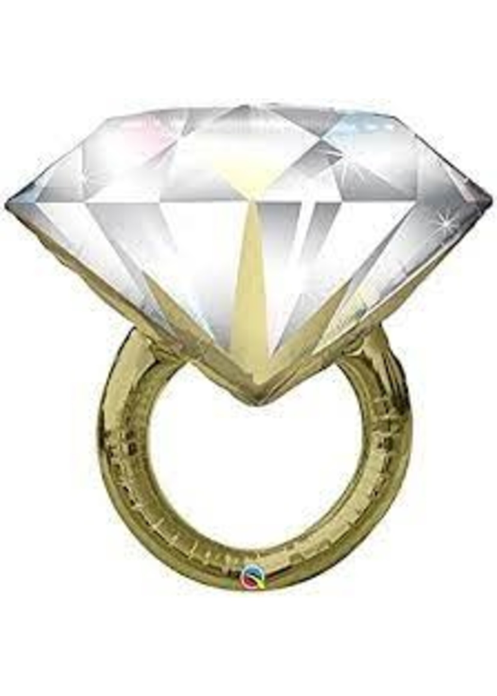 DIAMOND WEDDING RING 37" BALLOON
