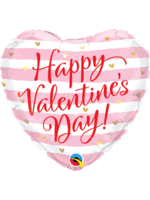 Valentine's Pink Stripes