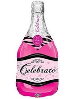 Copy of CELEBRATE PINK BUBBLY WINE 39" BALLOON