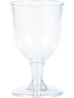 PLASTIC WINE GLASSES 5oz. 6ct