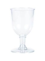 PLASTIC WINE GLASSES 5oz. 6ct