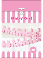 Teddy Bunting Pink