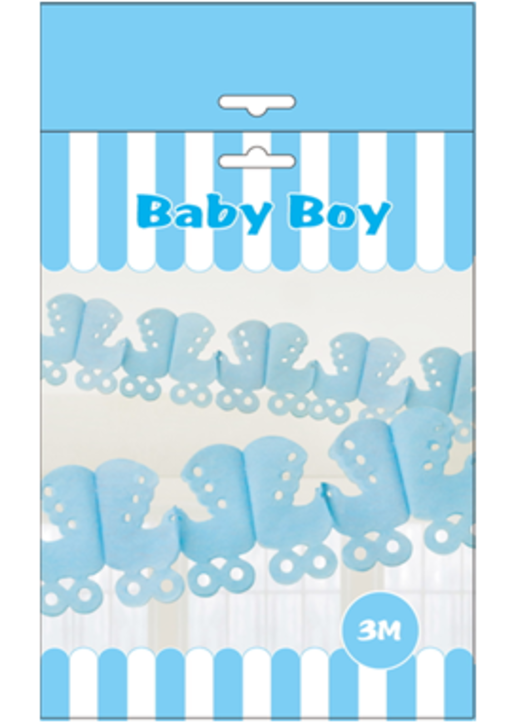 Baby Stroller Blue Bunting