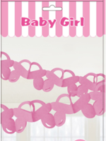 Baby Pacifier Pink Bunting