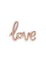 Love Script Air Filled  rose