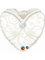 WEDDING GOWN 18" BALLOON