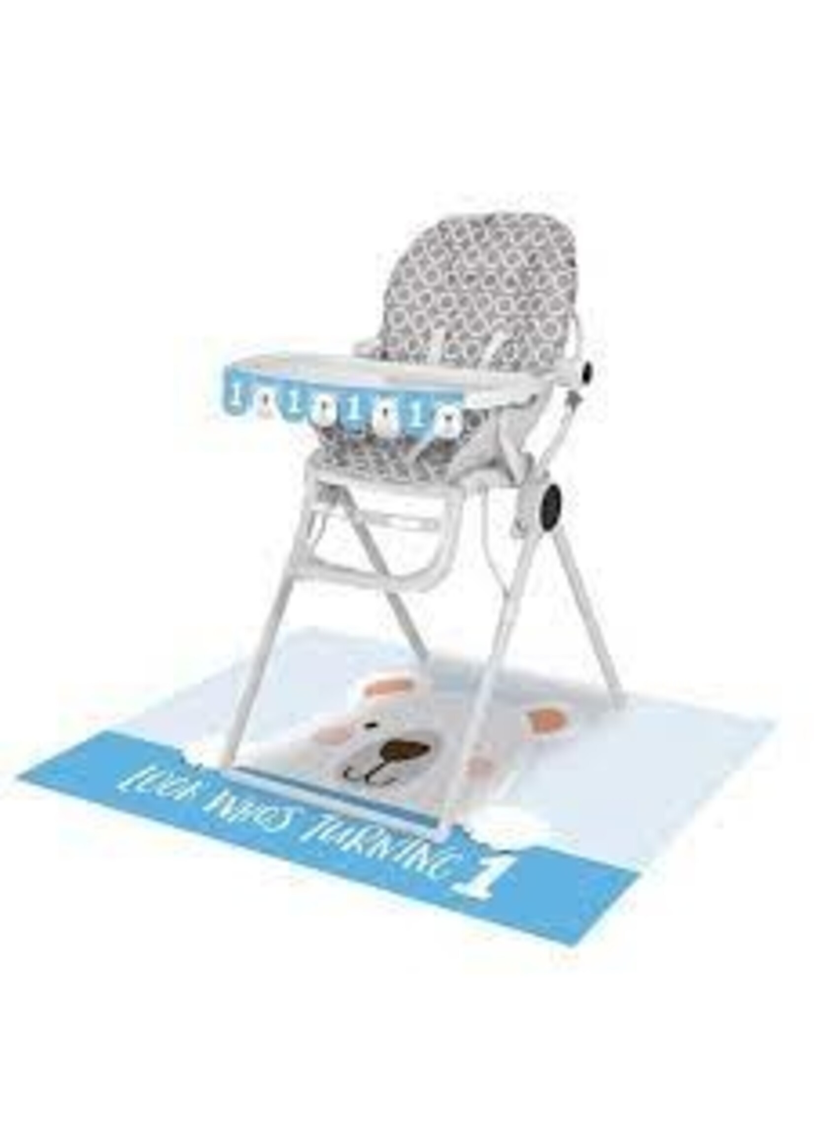 HIGH CHAIR KIT 1CT 1ST BDAY BEAR