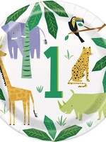 Safari 1st Birthday Paper  Plates