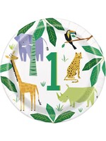 Safari 1st Birthday Paper  Plates