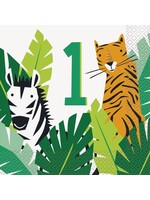 Safari 1st Birthday Paper  Napkins