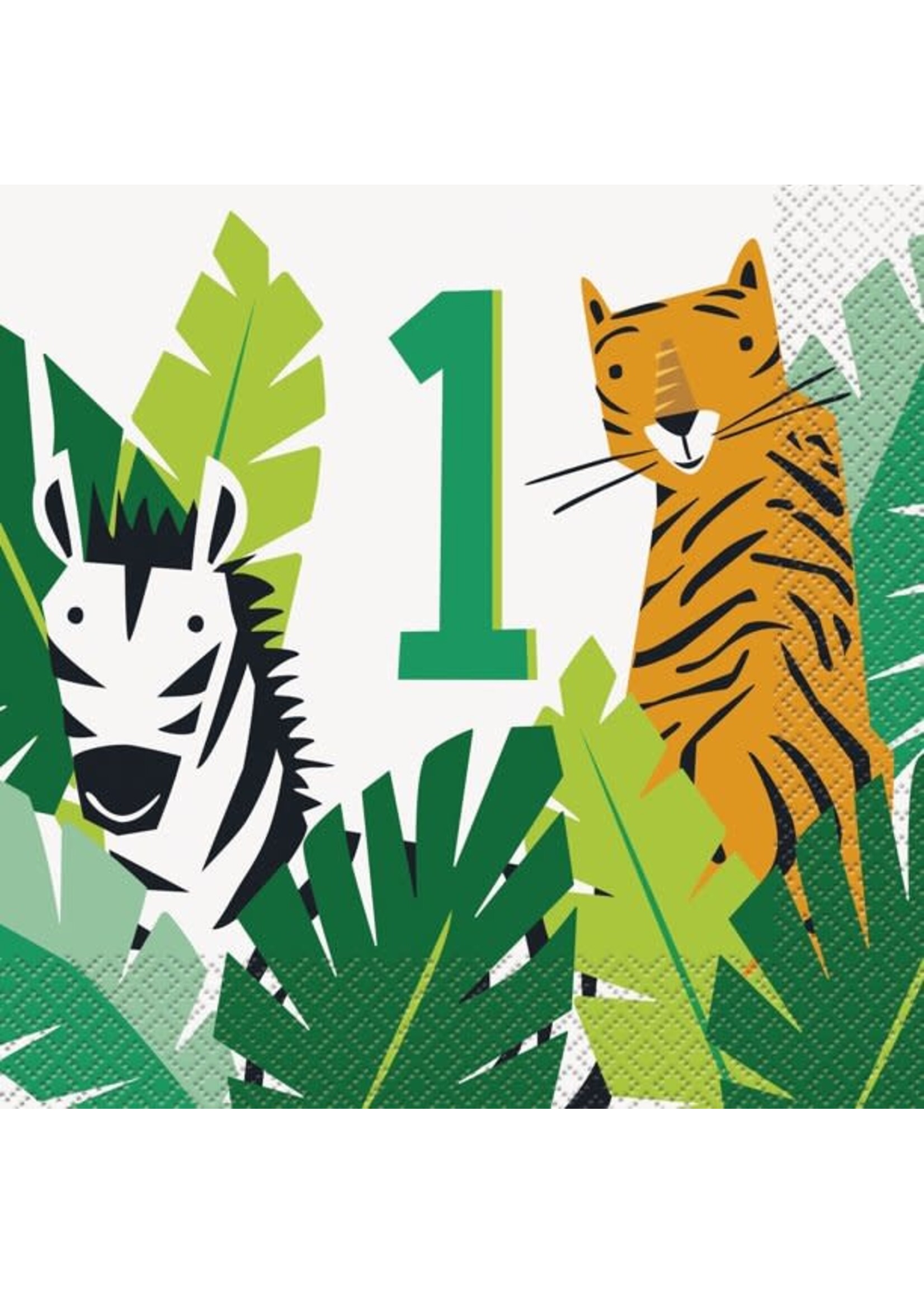 Safari 1st Birthday Paper  Napkins