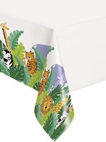 safari animal table cover