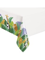 safari animal table cover