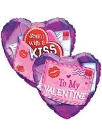 18 Inch Valentine Sealed With A Kiss