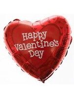 18 Inch Heart Ruby Red