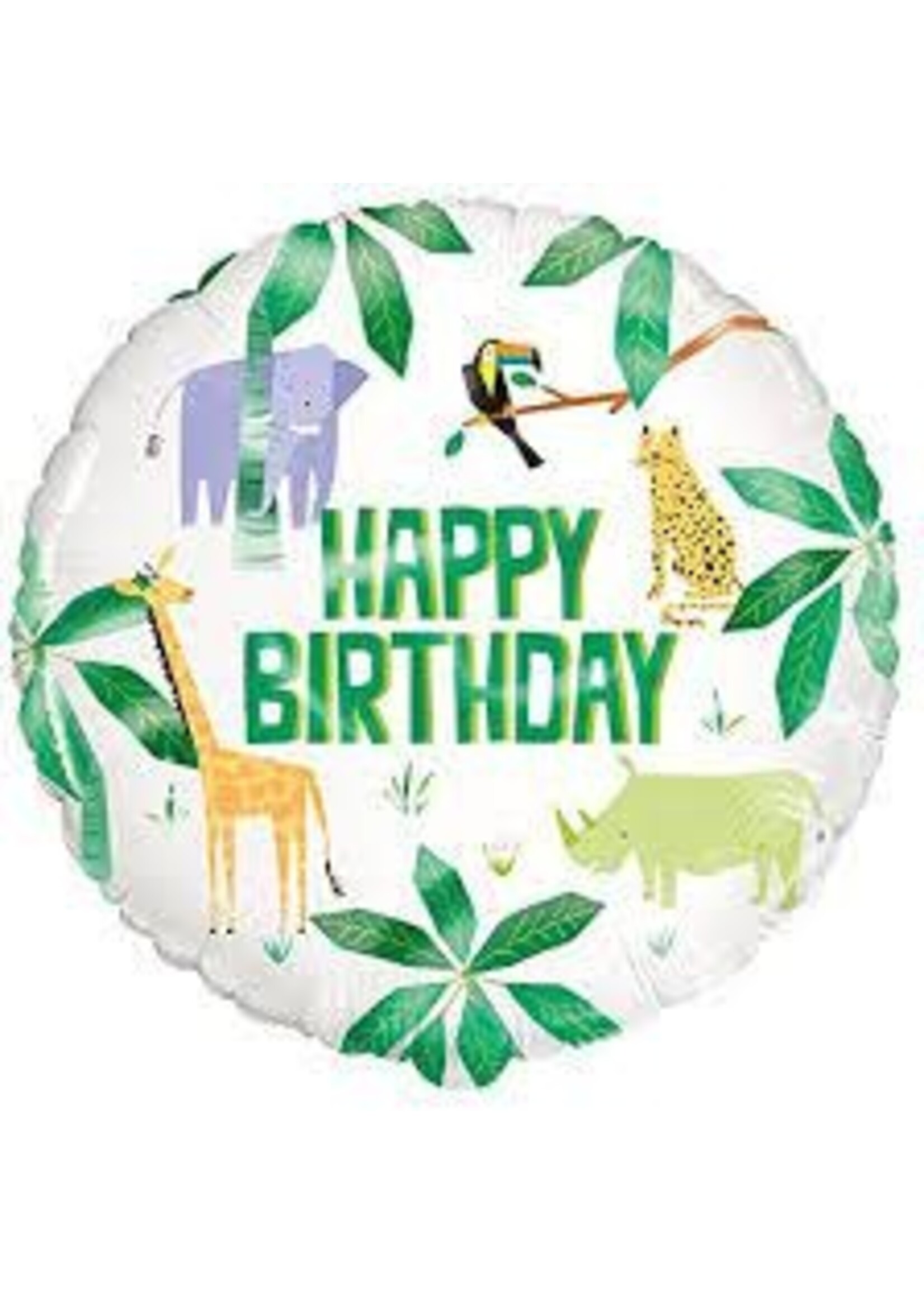 Animal Safari 18 inch foil  Balloon