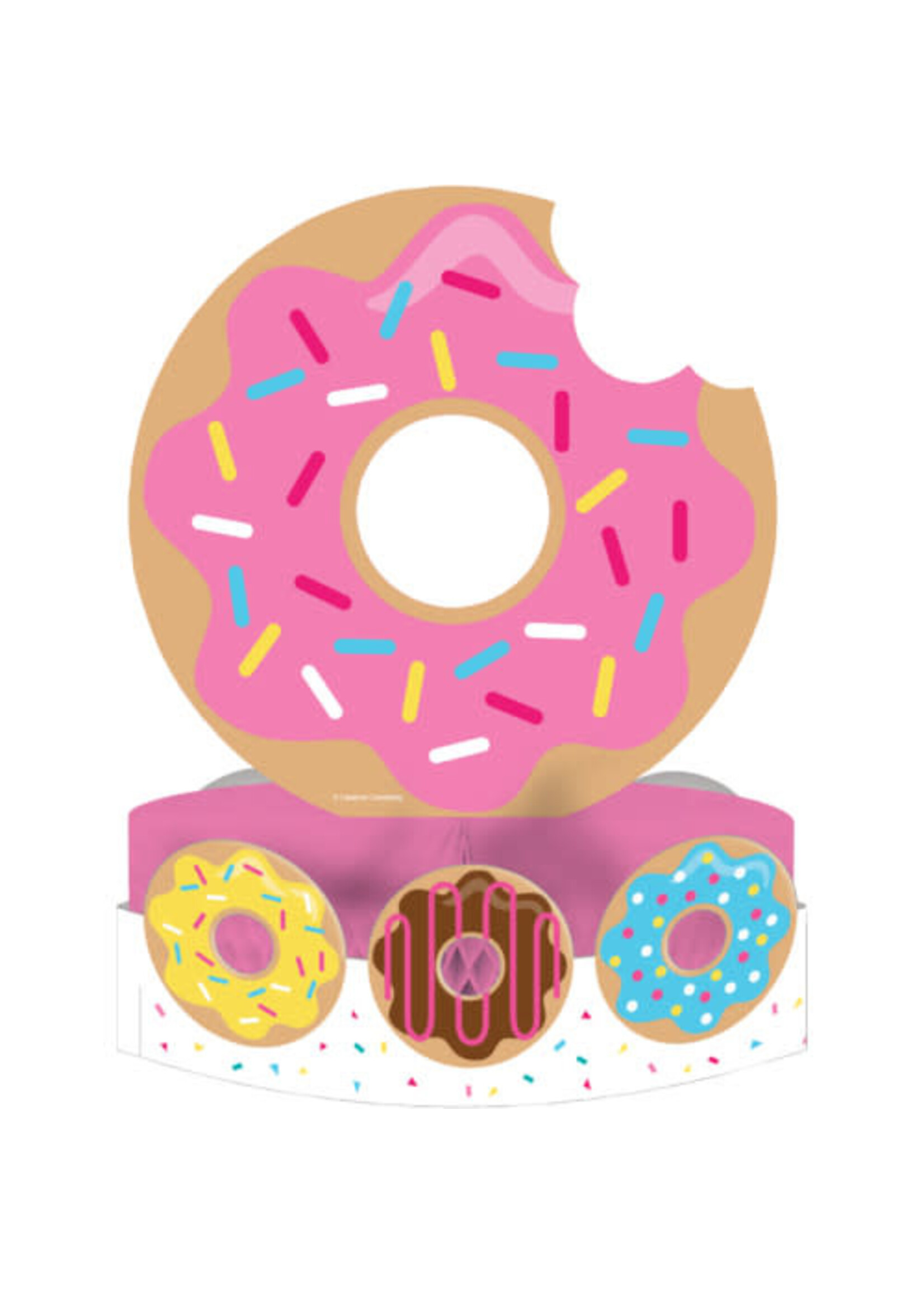 CENTERPIECE  1CT W/ATT DONUT TIME