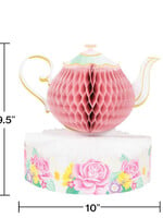 CENTERPIECE 3D 1CT FLORAL TEA PARTY