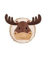 WALL CUTOUT 1CT MOOSE BUFFALO PLAID