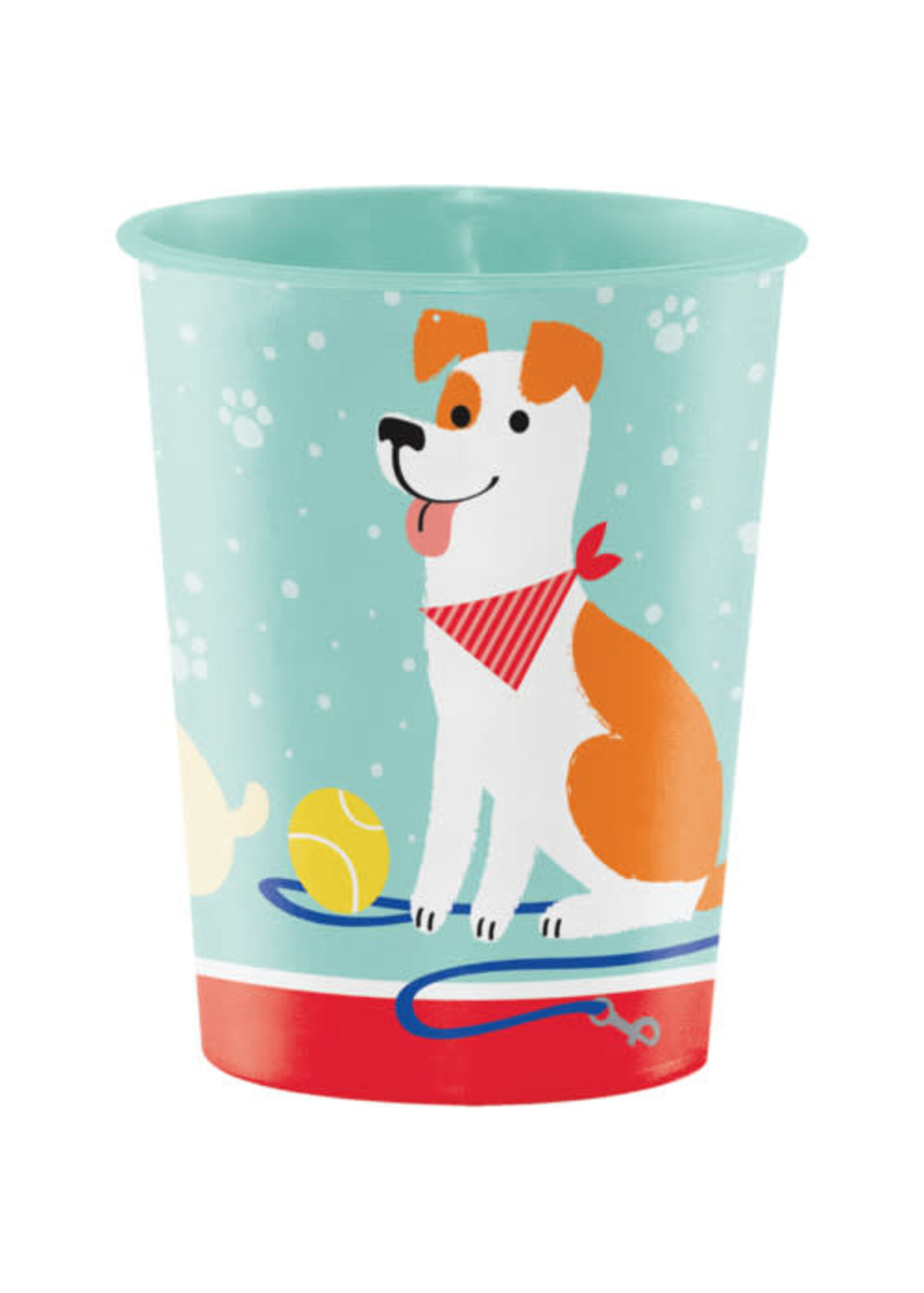 PLASTIC CUP 1CT DOG PARTY