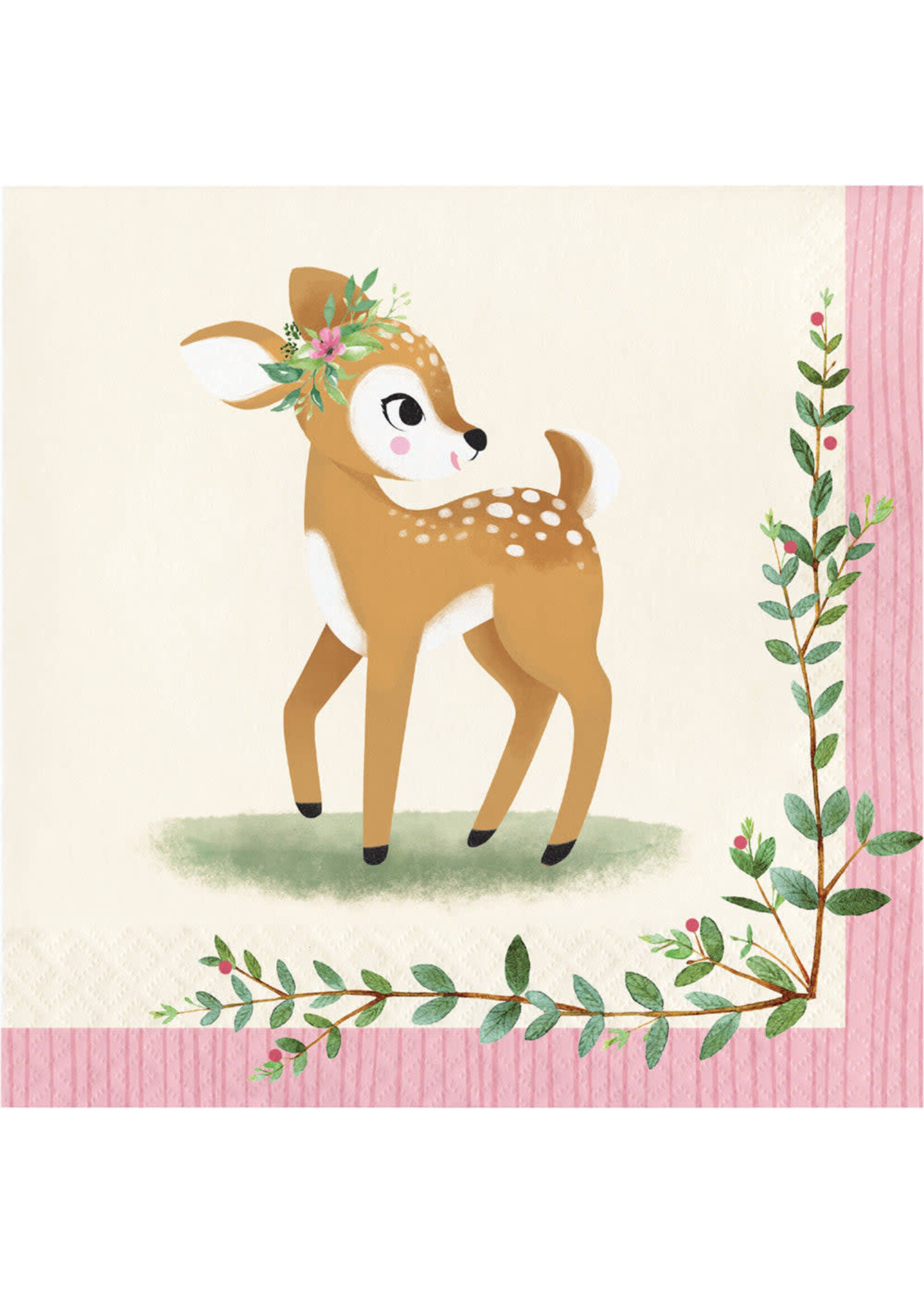 LUNCH NAPKIN 16CT DEER LITTLE ONE