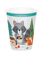 9OZ CUP 8CT WILD ONE WOODLAND