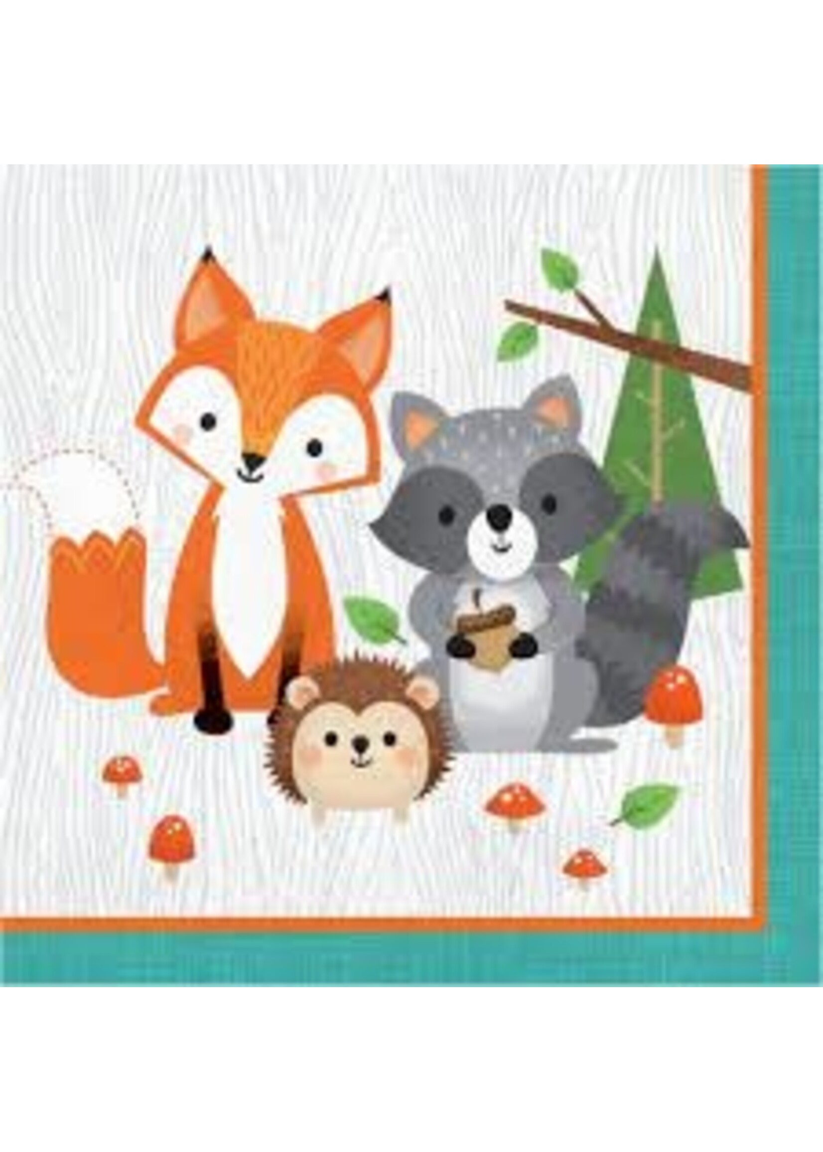 NAPKINS 16CT WILD ONE