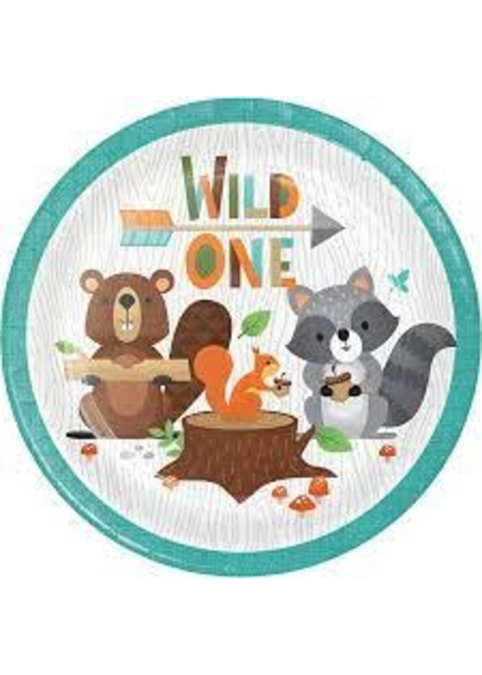 PLT  8CT WILD ONE-1ST