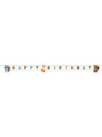 BANNER SHAPED 1CT WILD ONE WOODLAND