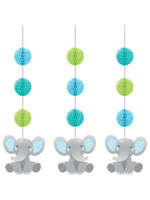 Hanging  Cutouts 3CT BOY ENCHANTING ELEPHANTS