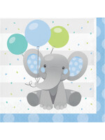 NAPKINS 16CT BOY ENCHANT ELEPHANT