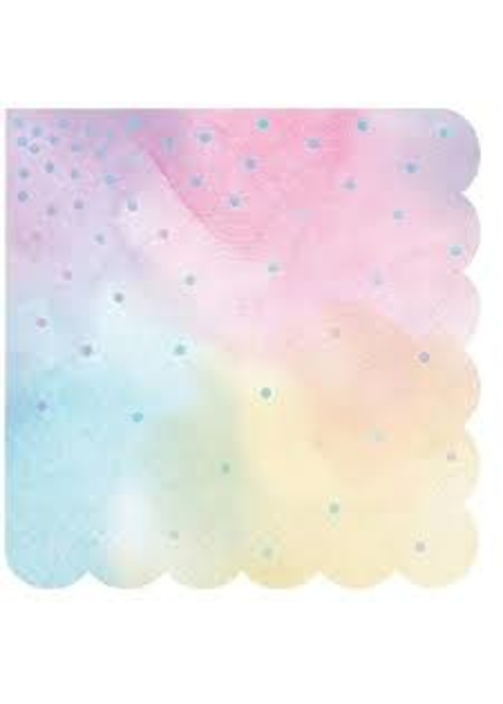 Lunch Napkin  16CT 3P IRIDESCENT