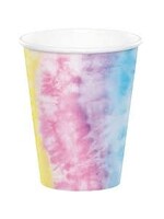 9oz. CUP 8CT TIE DYE PARTY