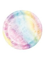 PLATE 8CT TIE DYE PARTY