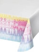 TABLECLOTH 1CT 54X102 TIE DYE PARTY