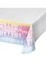TABLECLOTH 1CT 54X102 TIE DYE PARTY