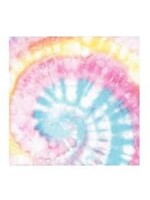 NAPKINS 16CT TIE DYE PARTY