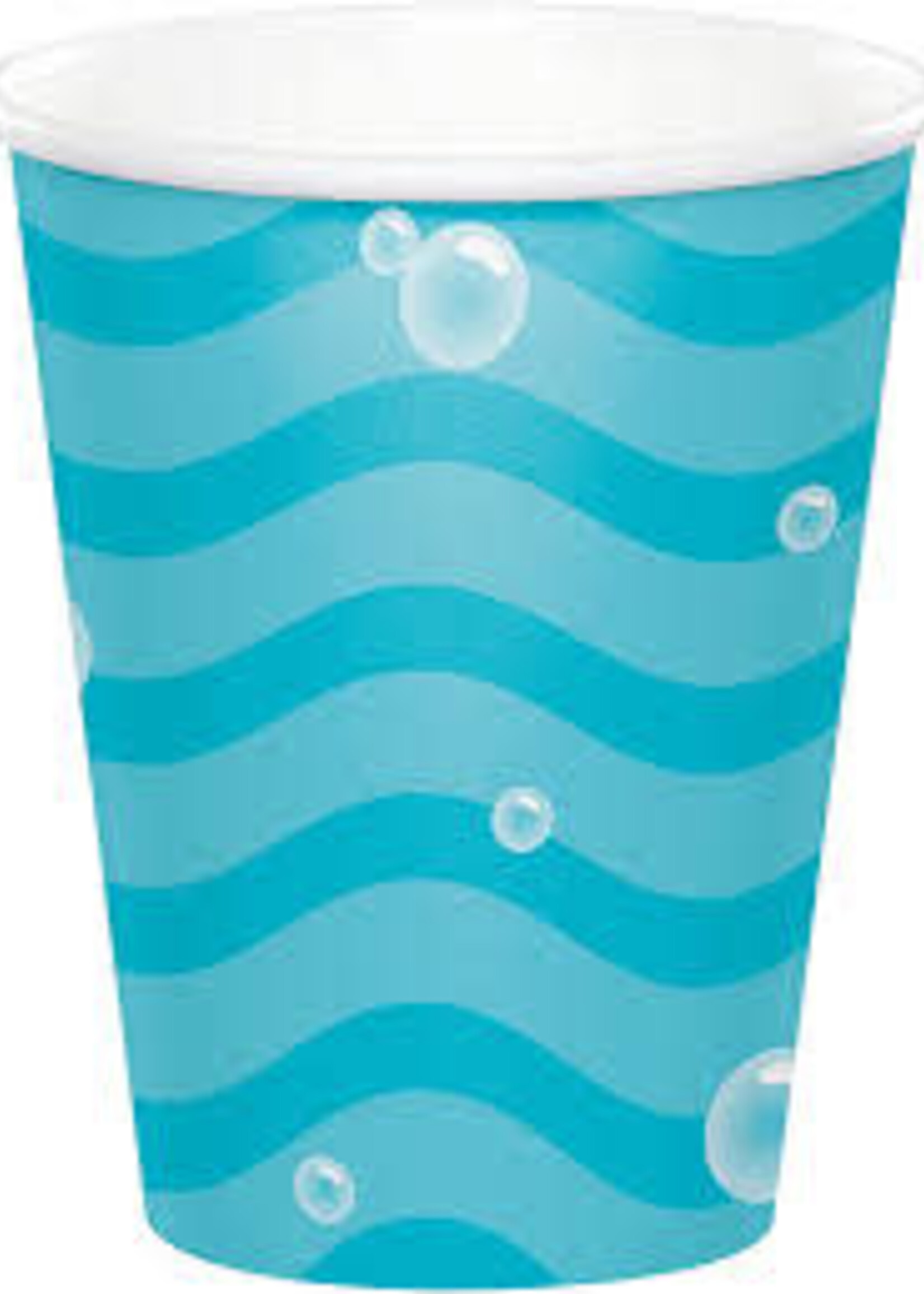 9oz. CUP 8CT NARWHAL PARTY