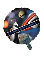 FOIL BALLOON 18" SPACE BLAST