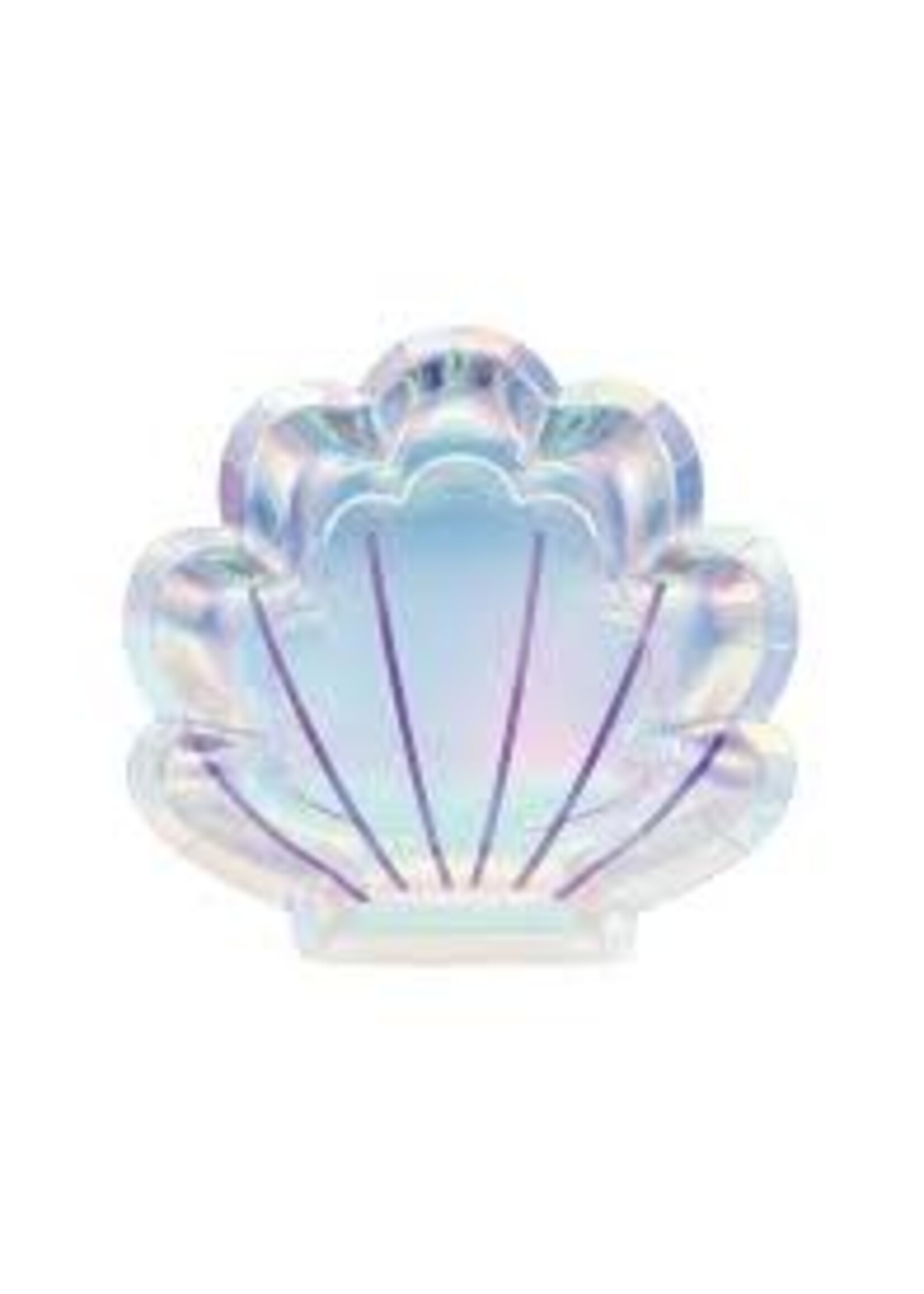 PLATES IRID 8CT MERMAID SHINE