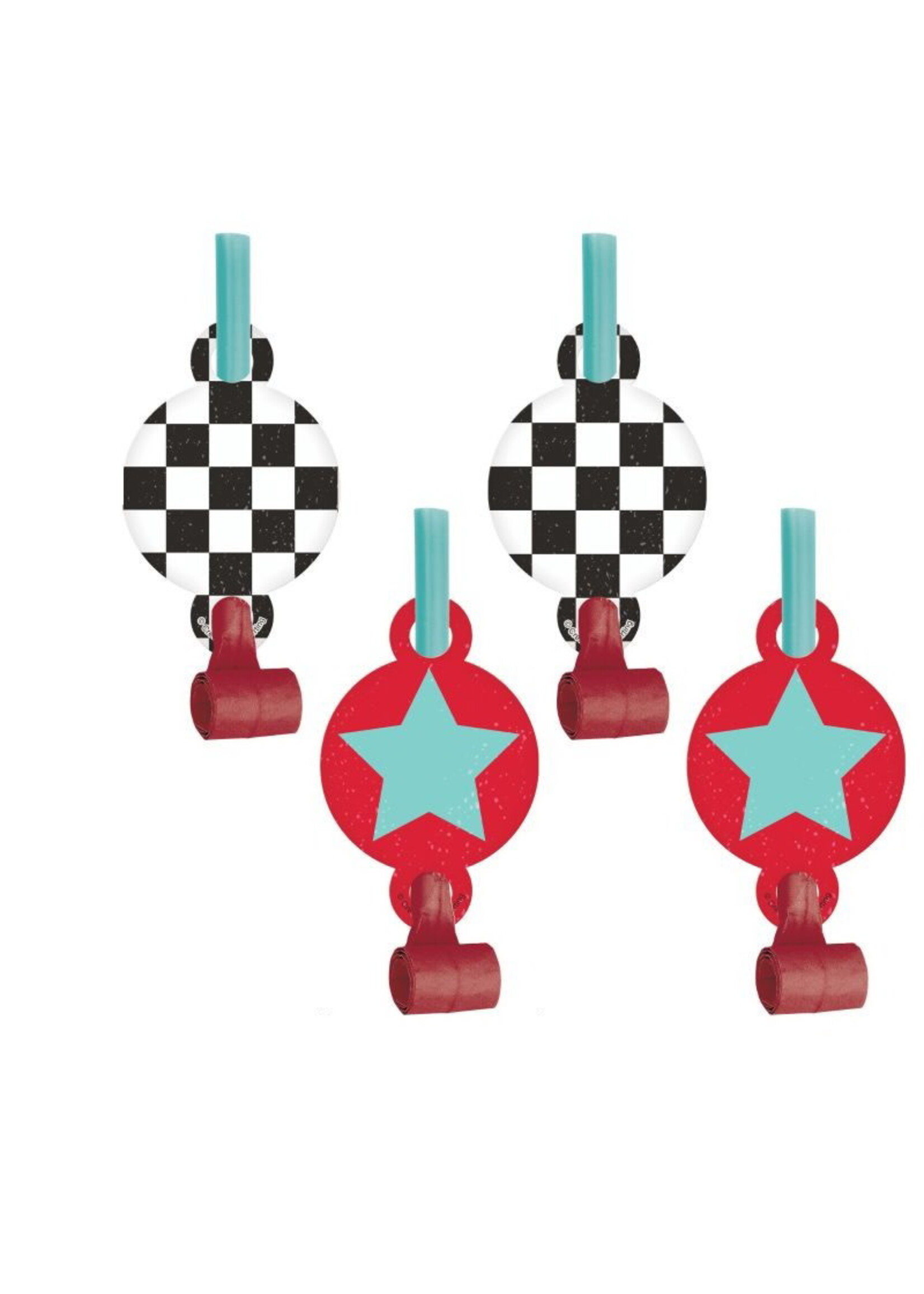 BLOWOUTS 8CT VINTAGE RACE CAR