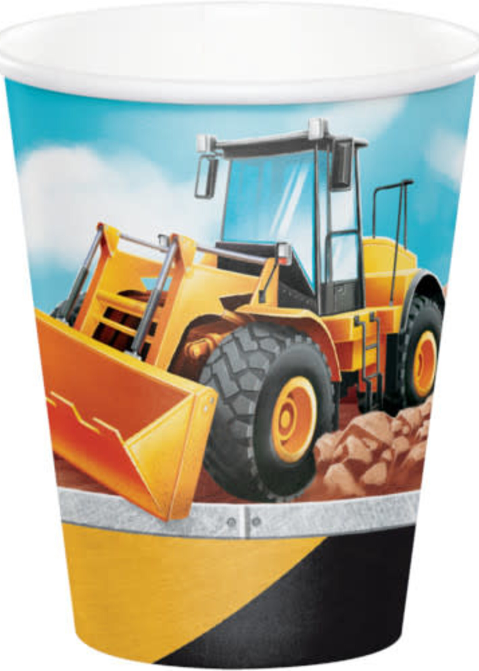 9oz. CUP 8CT BIG DIG CONSTRUCTION