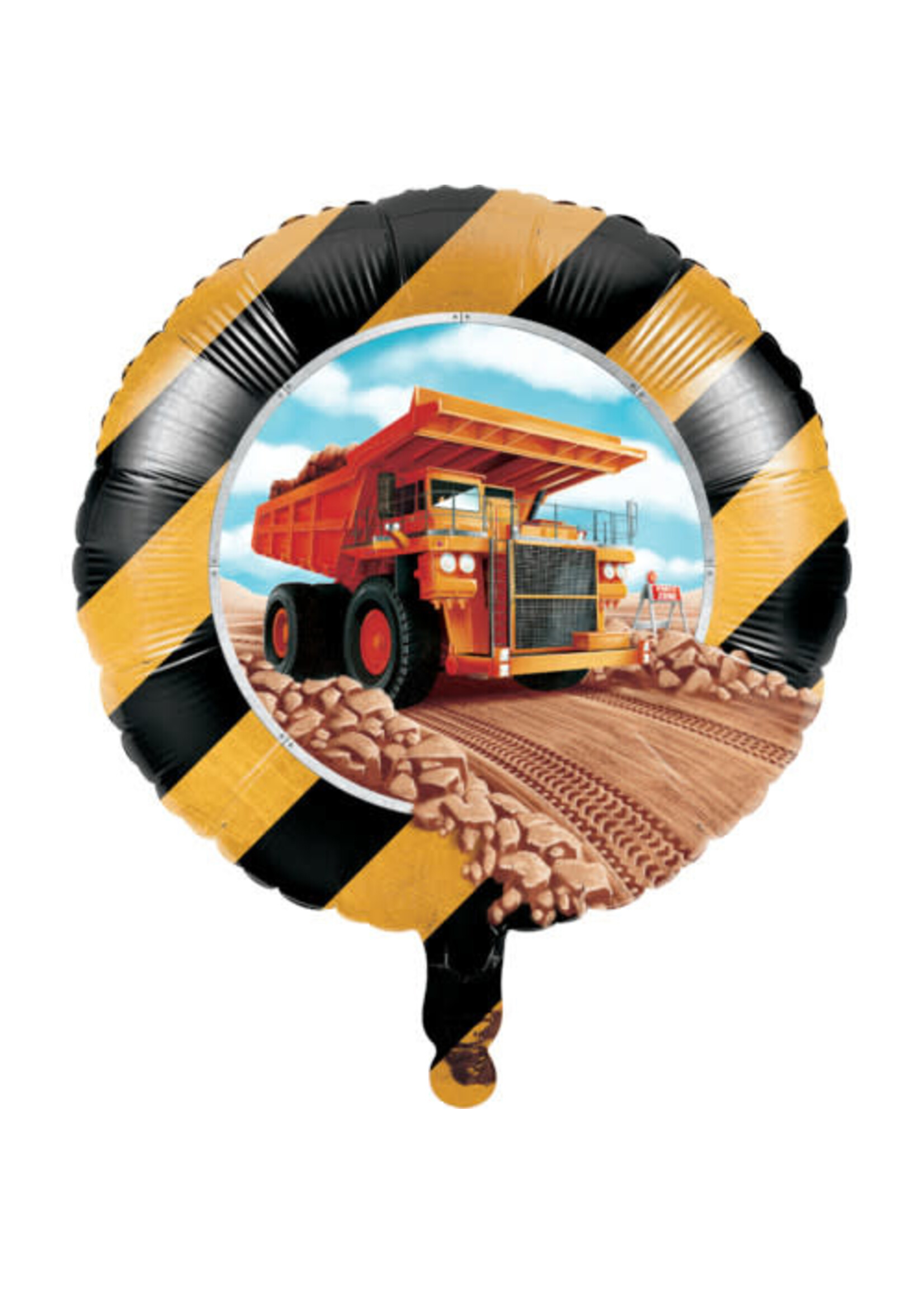 FOIL BALLOON 18" BIG DIG CONSTRUCTION