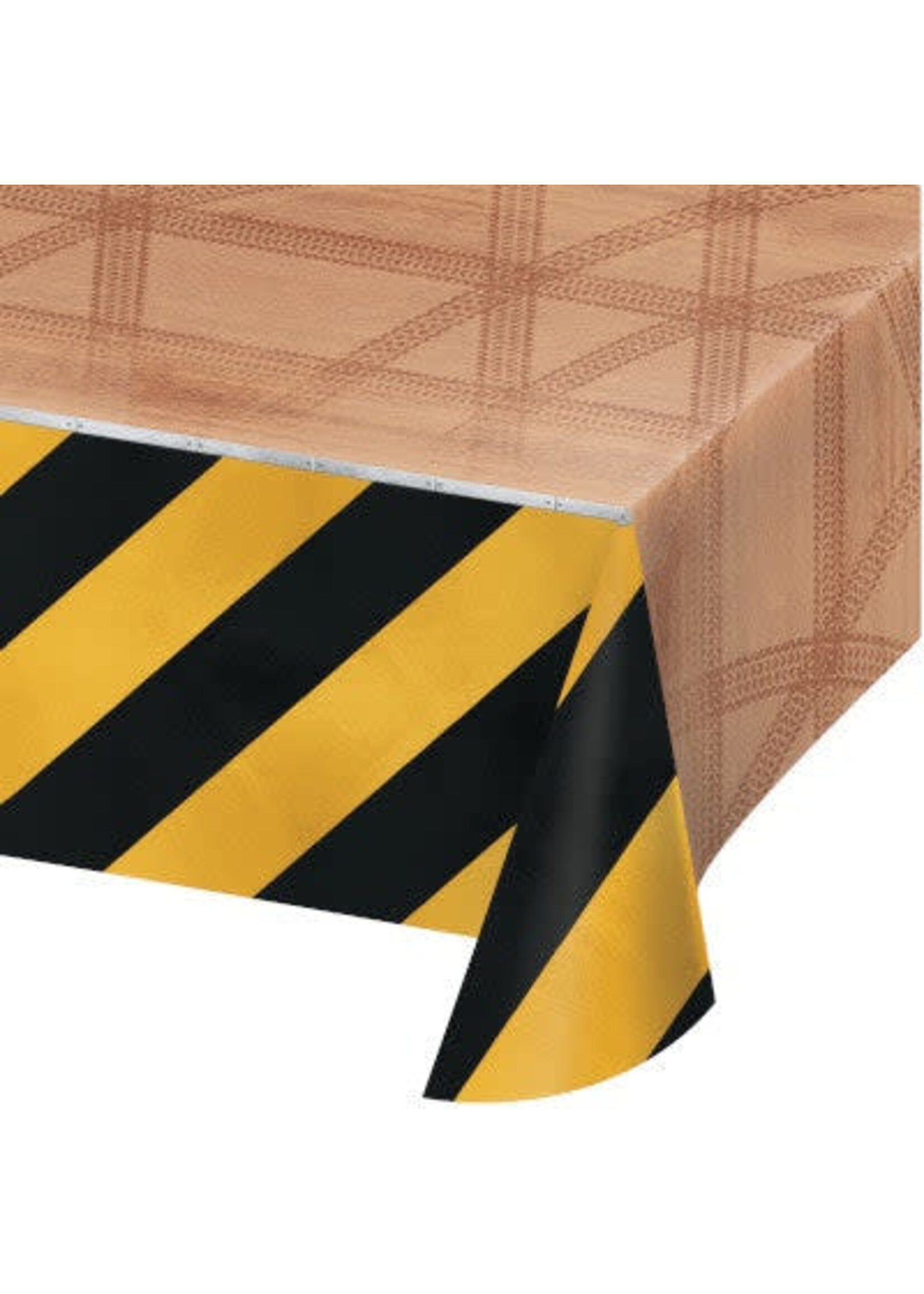 TABLECLOTH 1CT 54X102 BIG DIG CONSTRUCTION