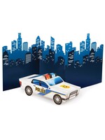 Center Piece  1CT 3D POLICE PARTY