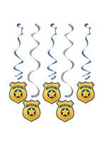Dizzy  Dangler FOIL 5CT POLICE PARTY