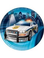 Plate 7” 8CT POLICE PARTY